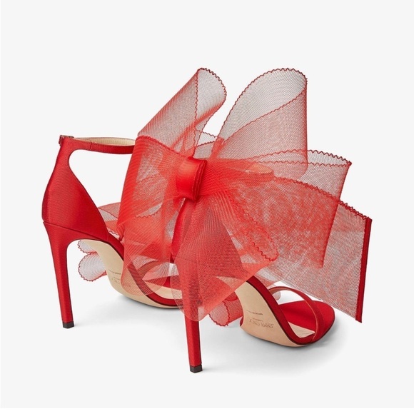 Jimmy Choo Aveline Bow Heels - Picture 3 of 9